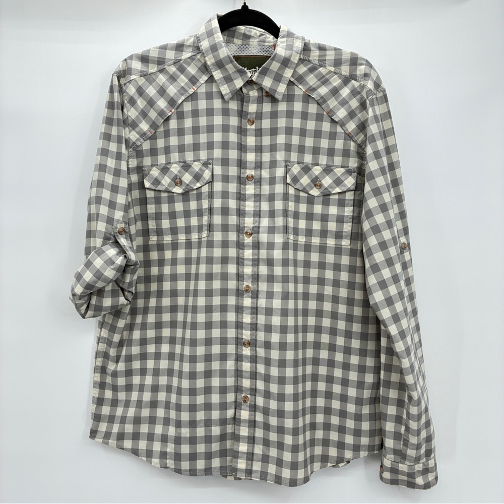 Howler Brothers Men’s Vented Lighweight Fishing Outdoor Shirt Button Up Small
